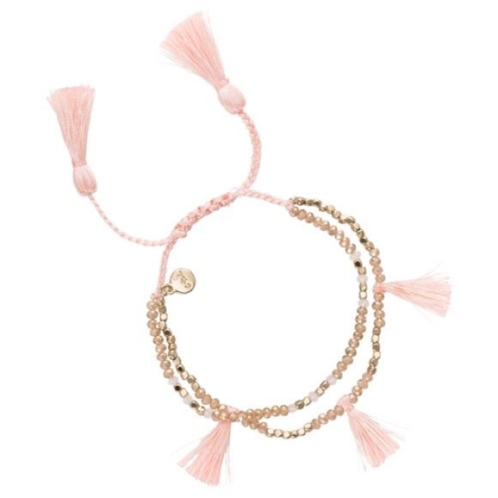Chloe + Isabel Jolie Layered Tassel Bracelet